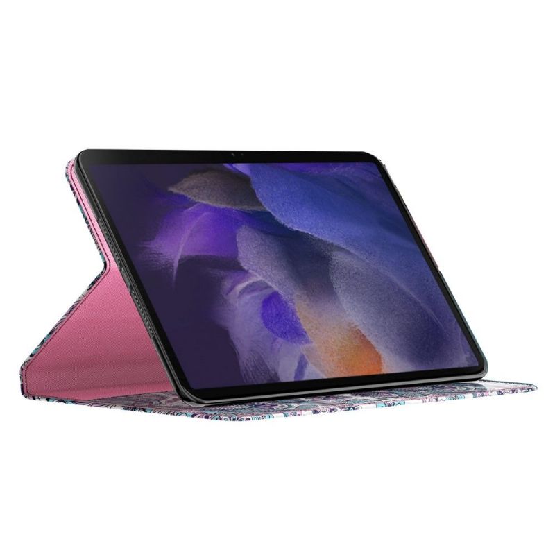 Květinový Obal Samsung Galaxy Tab A8 (2021) Paisley