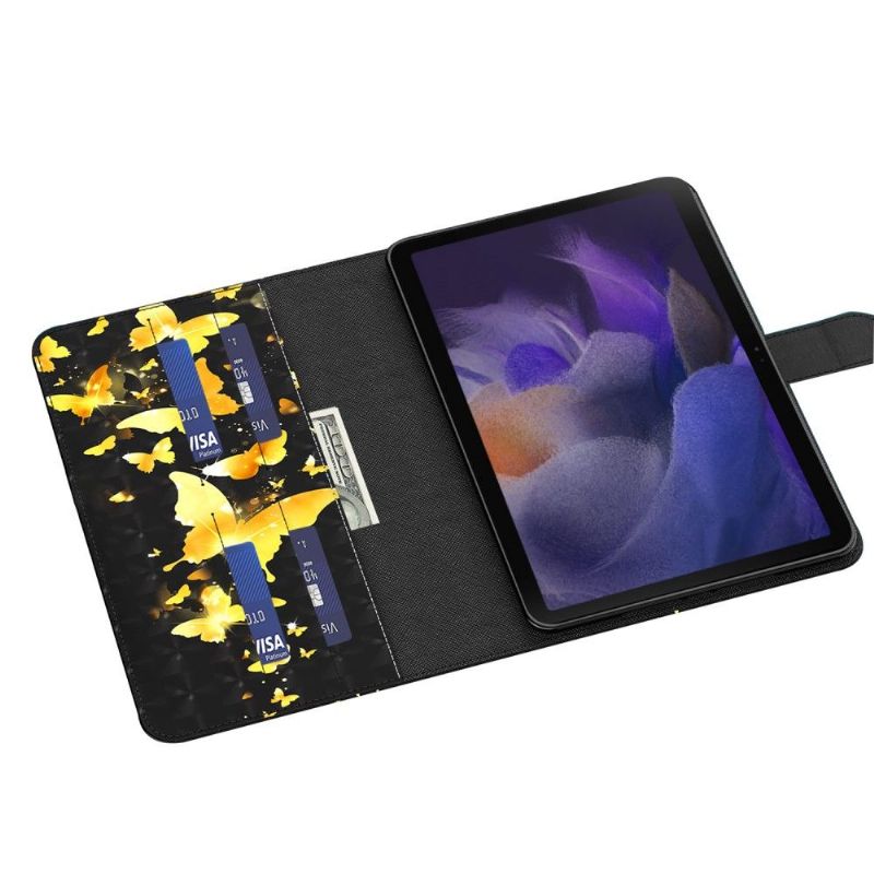 Obal Zlatý Motýlek Pro Samsung Galaxy Tab A8 (2021)