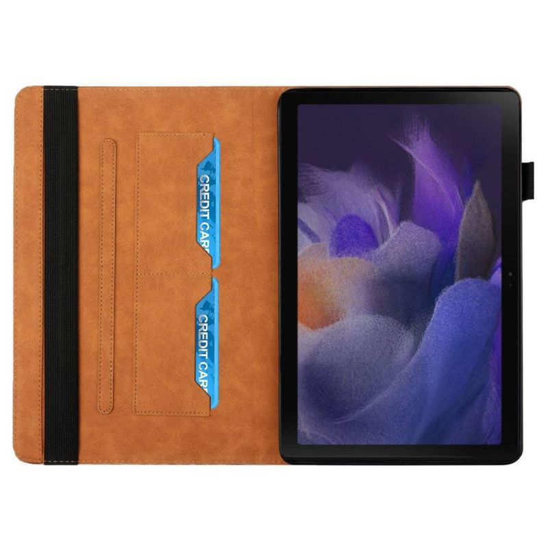 Pouzdro Na Kartu Samsung Galaxy Tab A8 (2021) Cube Geometry Flap