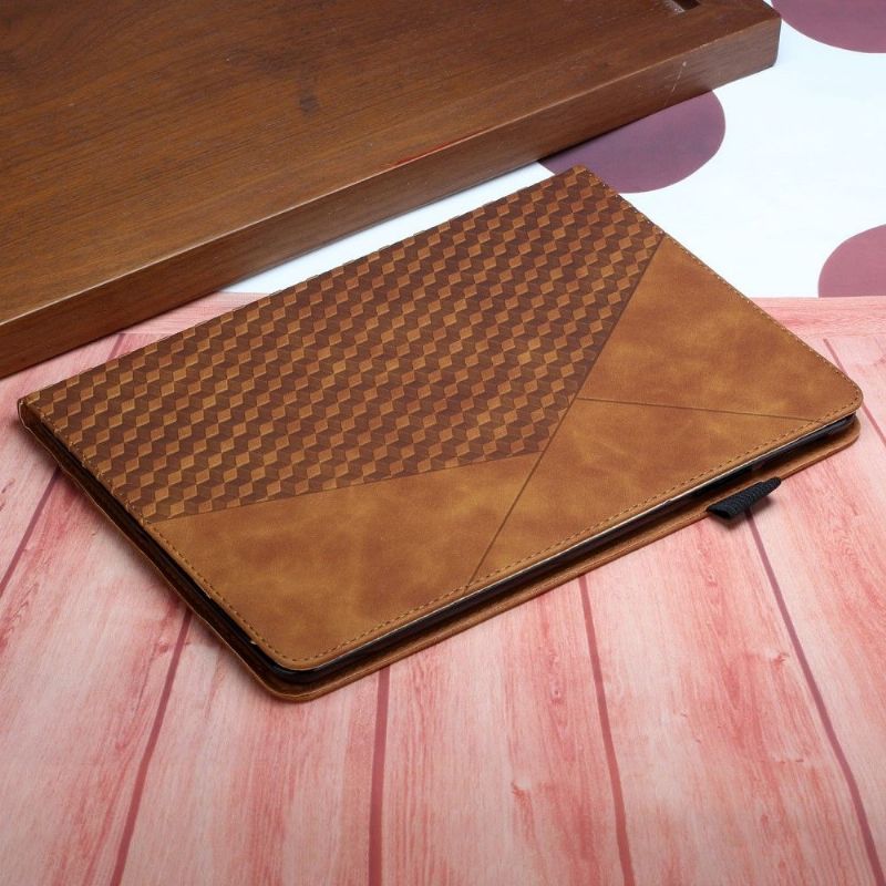 Pouzdro Na Kartu Samsung Galaxy Tab A8 (2021) Cube Geometry Flap
