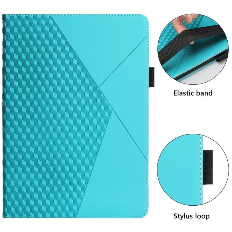 Pouzdro Na Kartu Samsung Galaxy Tab A8 (2021) Cube Geometry Flap