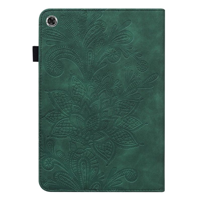 Samsung Galaxy Tab A8 (2021) Elegantní Krajkový Květinový Obal