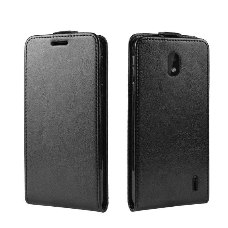 Kožené Pouzdro Folio Na Nokia 1 Plus Flipové Pouzdro Vertikální Umělá Kůže