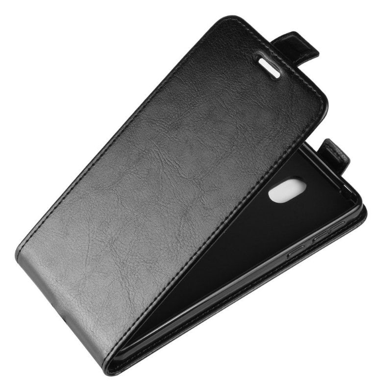 Kožené Pouzdro Folio Na Nokia 1 Plus Flipové Pouzdro Vertikální Umělá Kůže