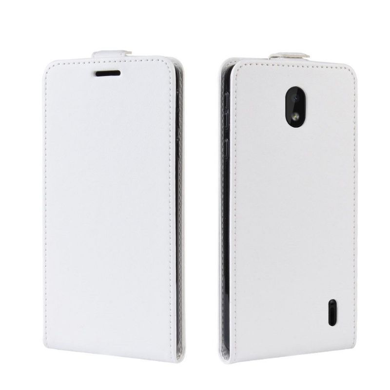 Kožené Pouzdro Folio Na Nokia 1 Plus Flipové Pouzdro Vertikální Umělá Kůže