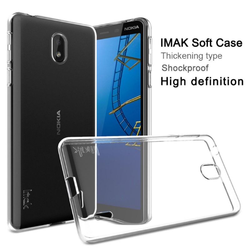 Kryt Na Nokia 1 Plus Transparentní Ultra Měkký