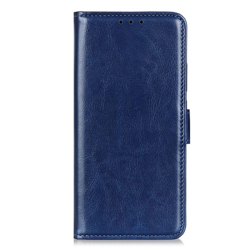 Kožené Pouzdro Na iPhone 15 Plus Umělá Lakovaná Kůže