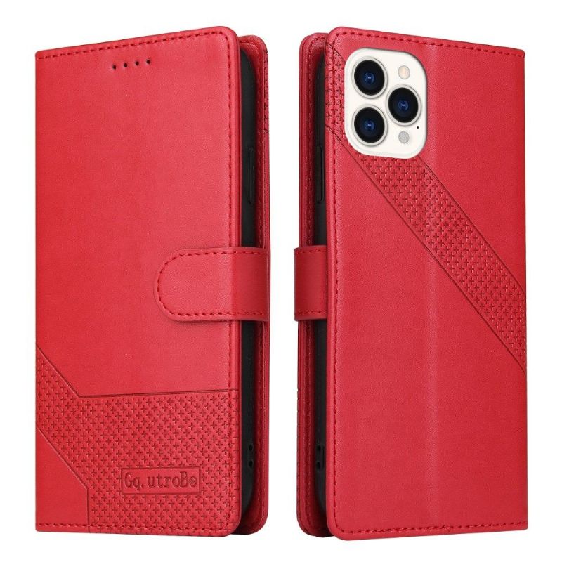 Flipové Pouzdro Na iPhone 13 Pro Max Držák Karty Řady 009