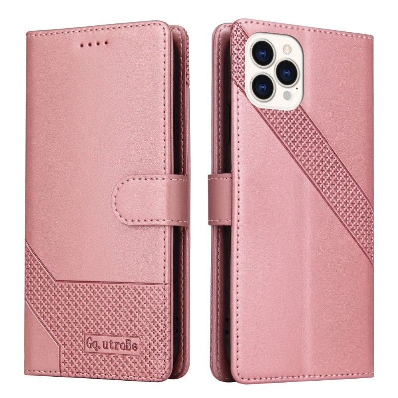 Flipové Pouzdro Na iPhone 13 Pro Max Držák Karty Řady 009