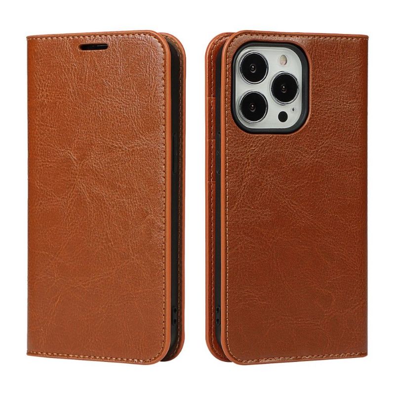 Flipové Pouzdro Na iPhone 13 Pro Max Funkce Podpory Koženého Držáku Karty