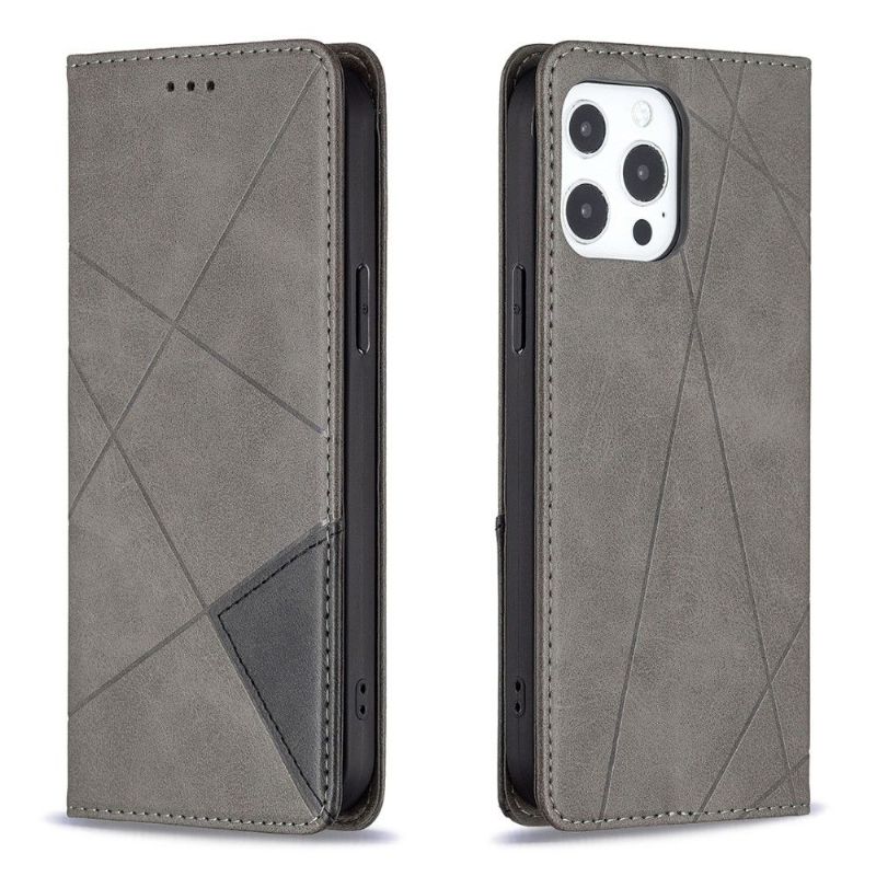 Flipové Pouzdro Na iPhone 13 Pro Max Kožený Držitel Karty Ve Stylu Célinia