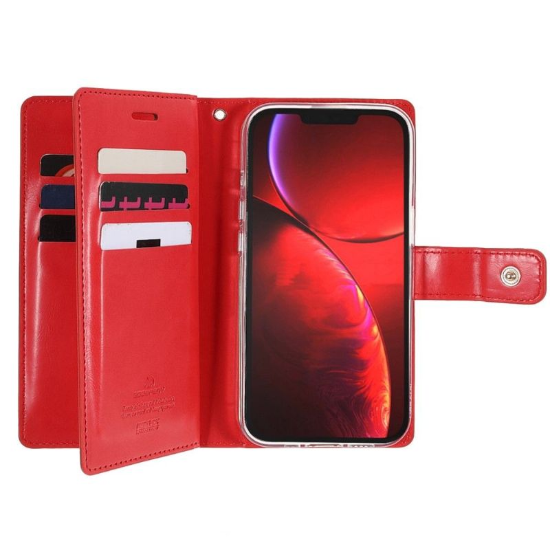 Flipové Pouzdro Na iPhone 13 Pro Max Mansoor Imitace Kůže