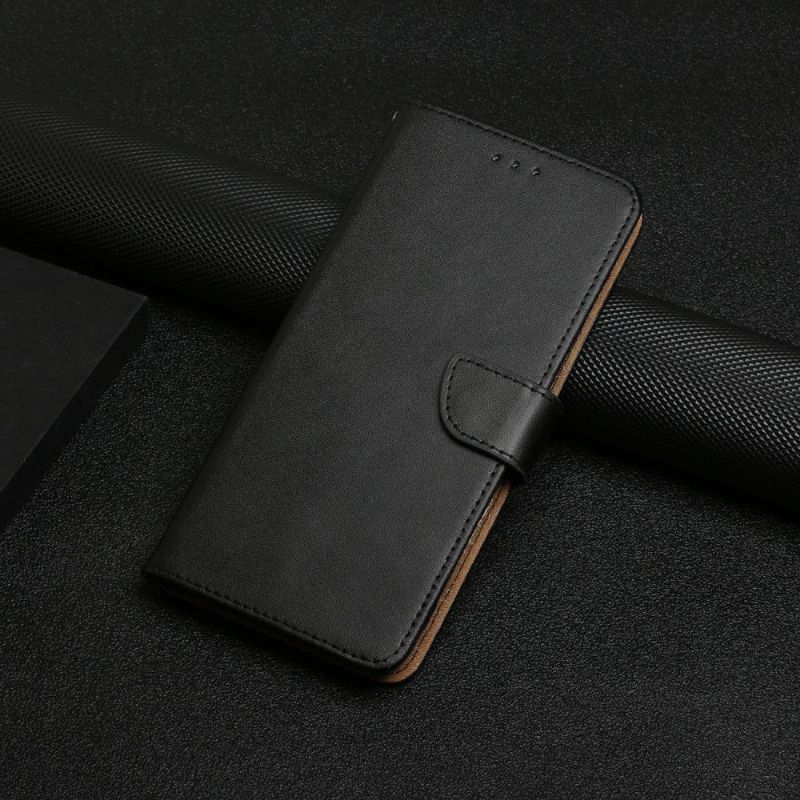 Kožené Pouzdro Na iPhone 13 Pro Max Kůže Hladká Na Dotek