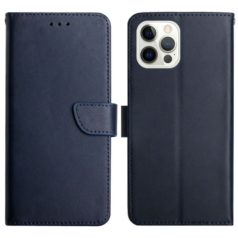 Kožené Pouzdro Na iPhone 13 Pro Max Kůže Hladká Na Dotek