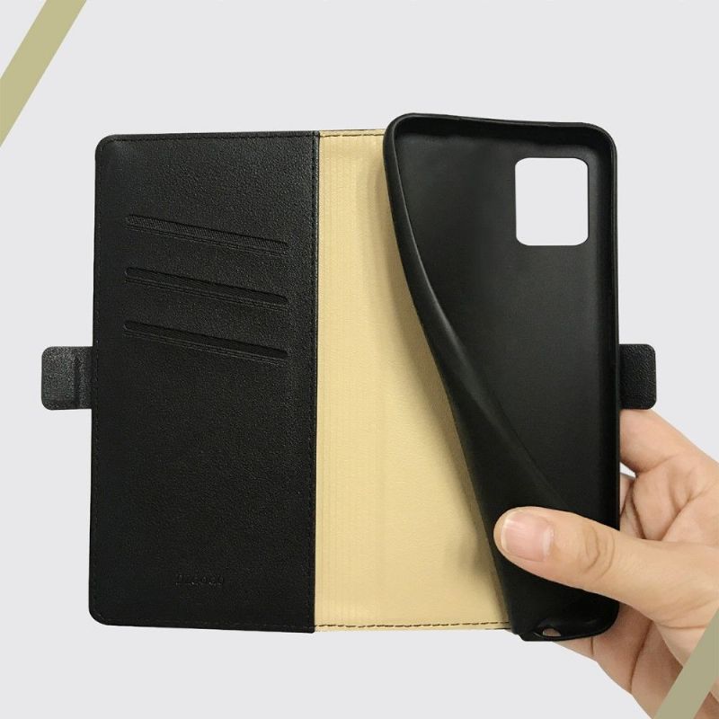 Kožené Pouzdro Na iPhone 13 Pro Max Série Milo