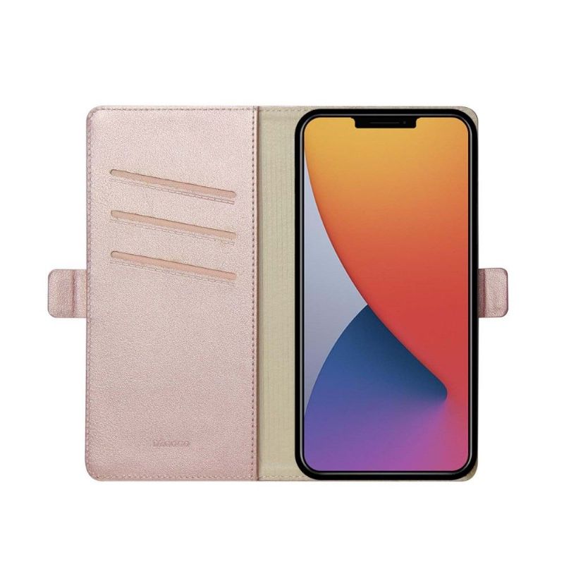 Kožené Pouzdro Na iPhone 13 Pro Max Série Milo