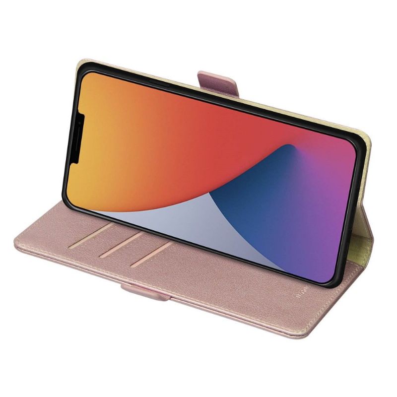 Kožené Pouzdro Na iPhone 13 Pro Max Série Milo