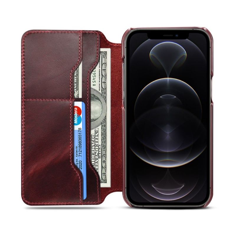 Kožené Pouzdro Na iPhone 13 Pro Max Vintage Kůže