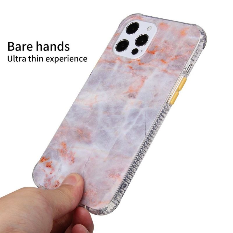 Kryt Na iPhone 13 Pro Max Barvy Mramorových Tlačítek