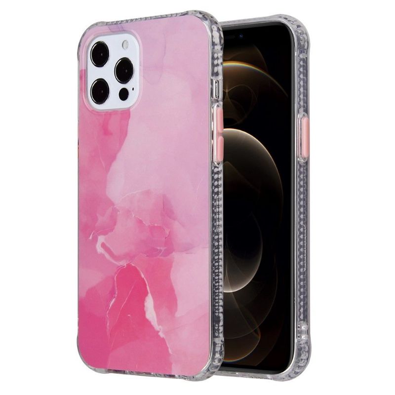 Kryt Na iPhone 13 Pro Max Barvy Mramorových Tlačítek