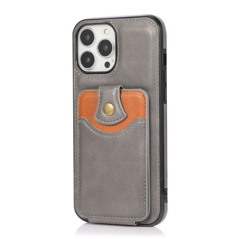 Kryt Na iPhone 13 Pro Max Držák Karty Se Švy