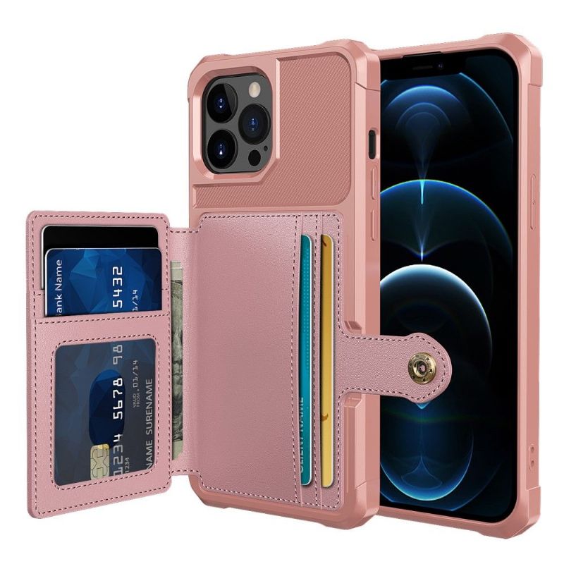 Kryt Na iPhone 13 Pro Max Držák Karty Zm03