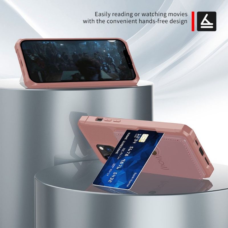 Kryt Na iPhone 13 Pro Max Držák Karty Zm03