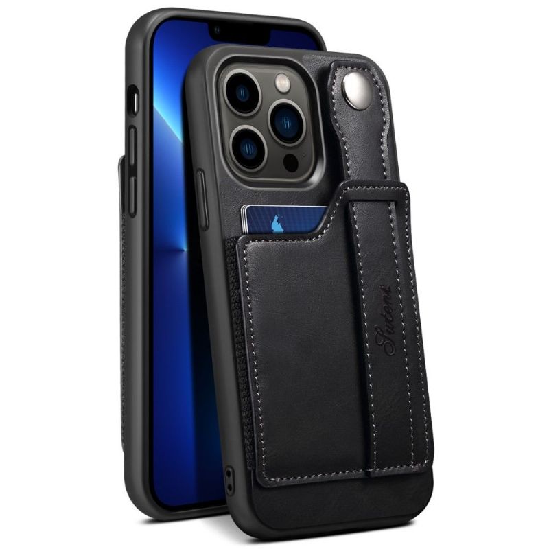 Kryt Na iPhone 13 Pro Max Držitel Karty Suteni