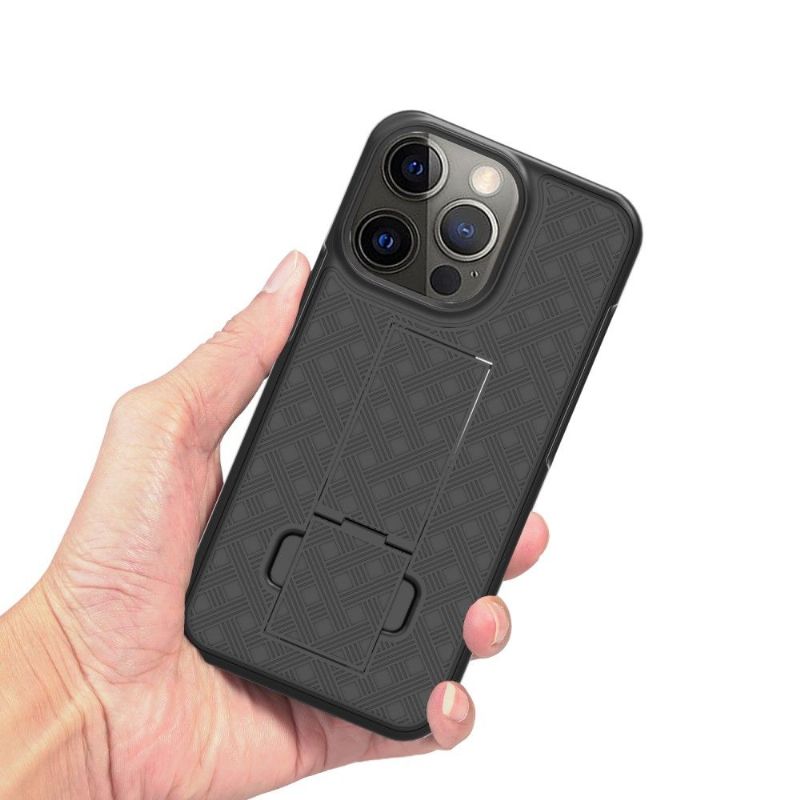 Kryt Na iPhone 13 Pro Max Integrální Se Sponou Na Opasek