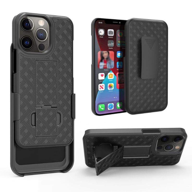 Kryt Na iPhone 13 Pro Max Integrální Se Sponou Na Opasek