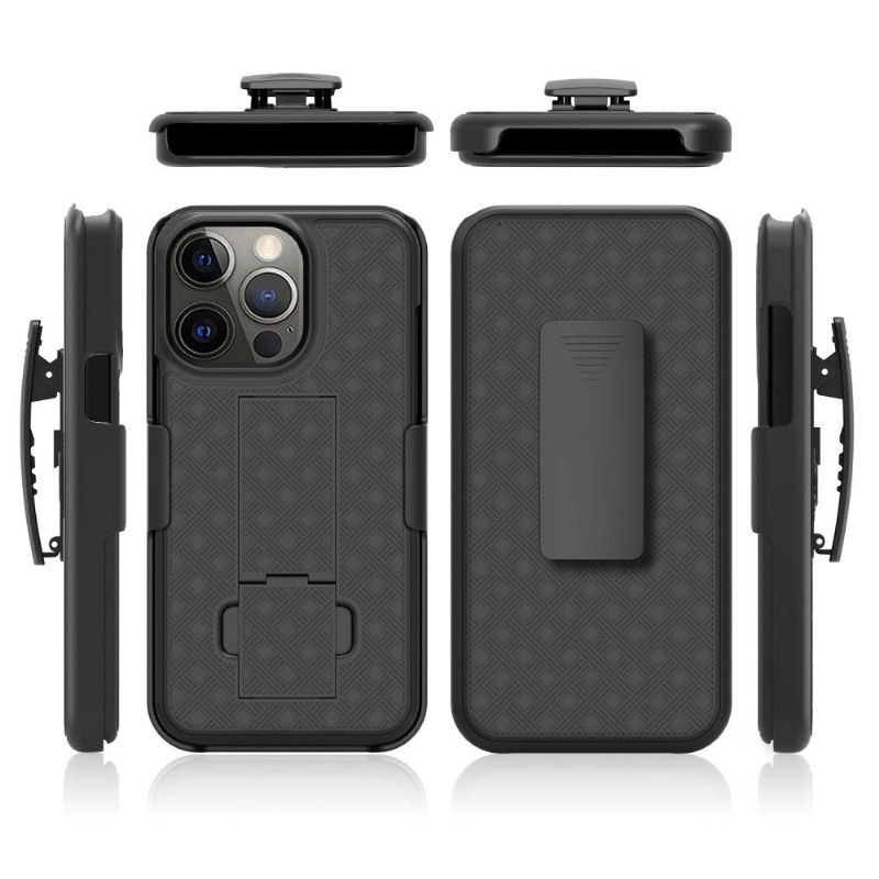 Kryt Na iPhone 13 Pro Max Integrální Se Sponou Na Opasek