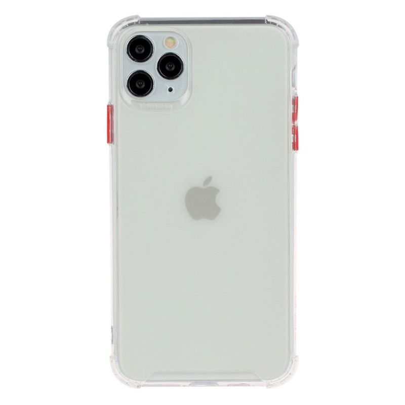 Kryt Na iPhone 13 Pro Max Poloprůhledné S Barevnými Tlačítky