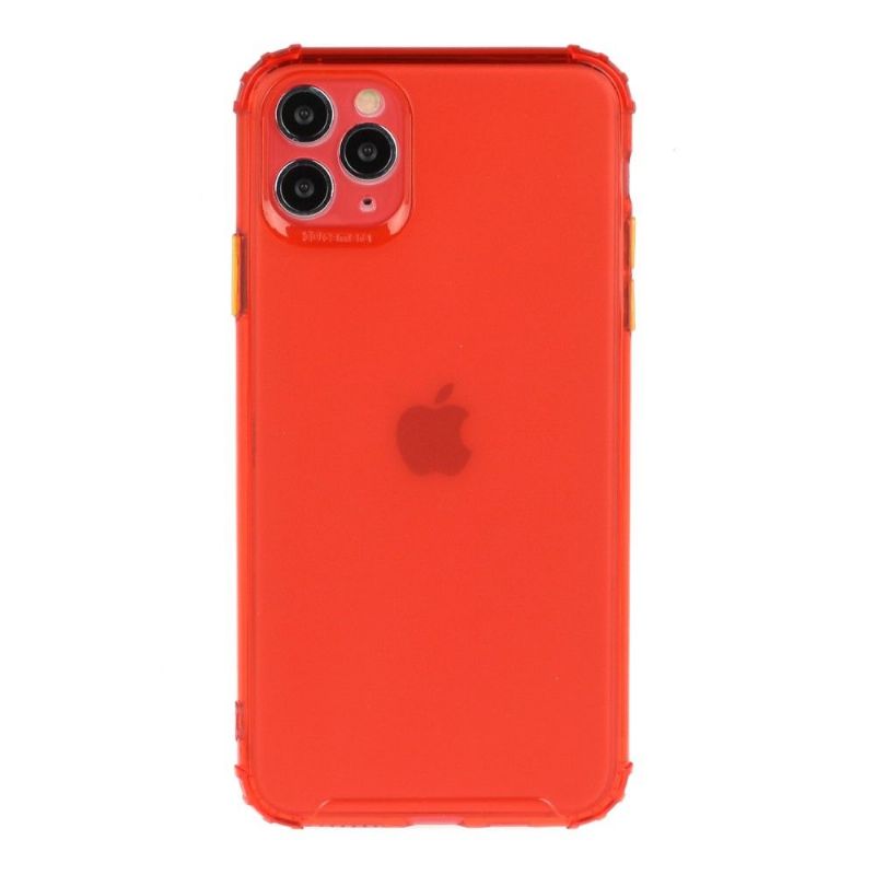 Kryt Na iPhone 13 Pro Max Poloprůhledné S Barevnými Tlačítky