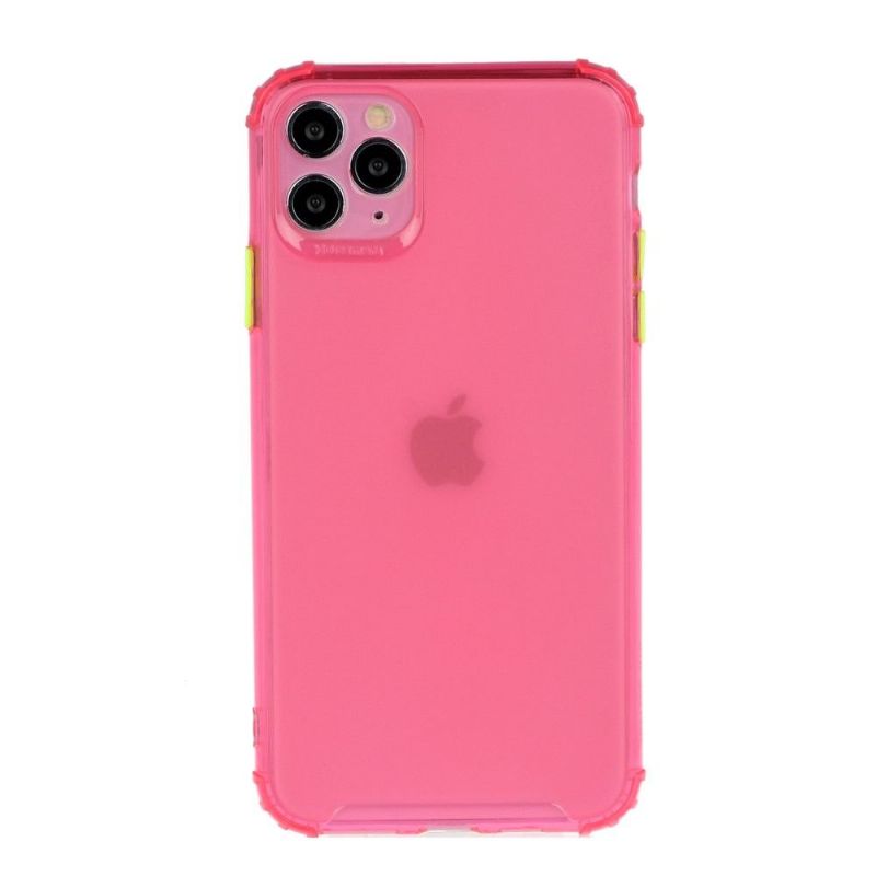 Kryt Na iPhone 13 Pro Max Poloprůhledné S Barevnými Tlačítky