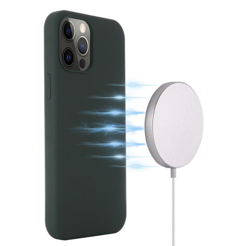 Kryt Na iPhone 13 Pro Max Tekutý Silikon S Magsafe