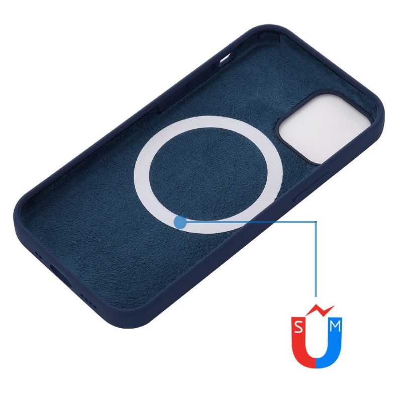 Kryt Na iPhone 13 Pro Max Tekutý Silikon S Magsafe