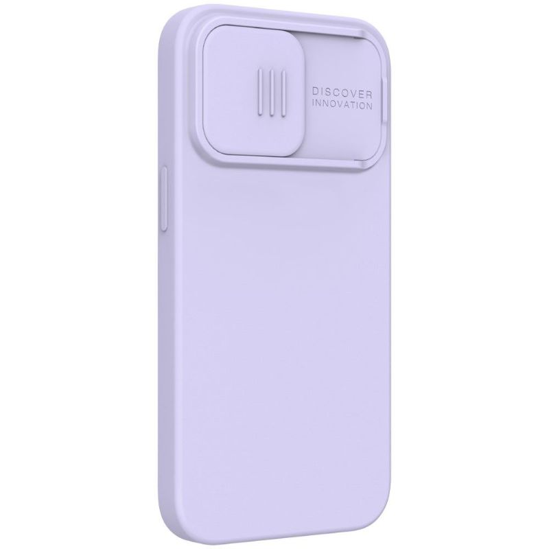 Kryt Na iPhone 13 Pro Max Tekutý Silikonový Vačkový Štít