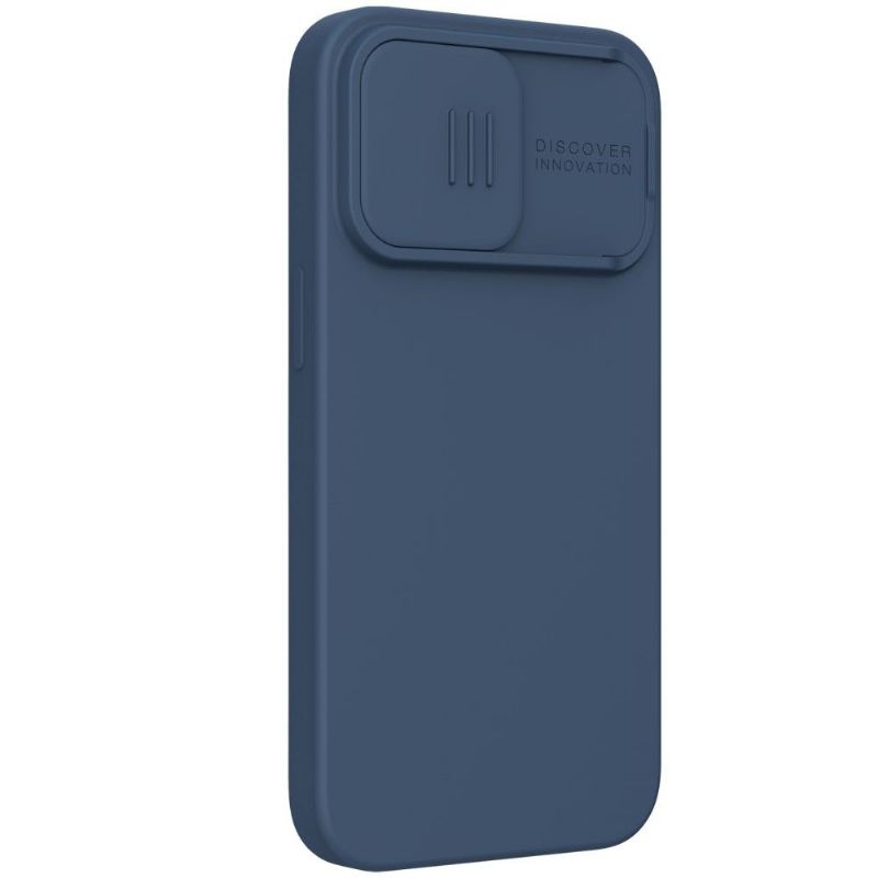 Kryt Na iPhone 13 Pro Max Tekutý Silikonový Vačkový Štít