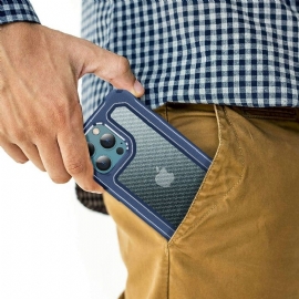 Kryt Na iPhone 13 Pro Max Vymazat Styl Uhlíkových Vláken