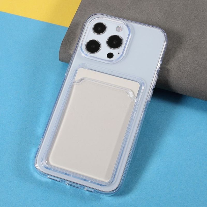 Kryt Na iPhone 13 Pro Max Vymažte Držitel Karty