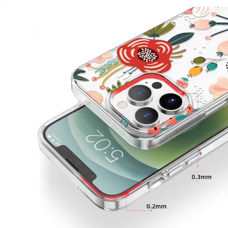 Kryt Na iPhone 13 Pro Max Vzájemné Květiny