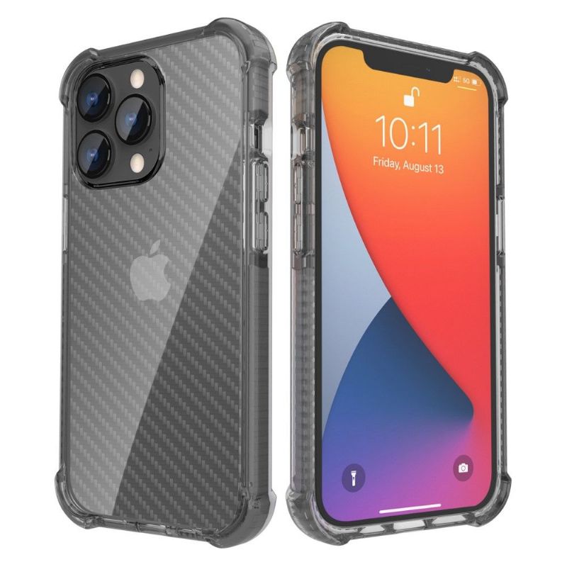 Kryt Na iPhone 13 Pro Max Čiré Uhlíkové Vlákno