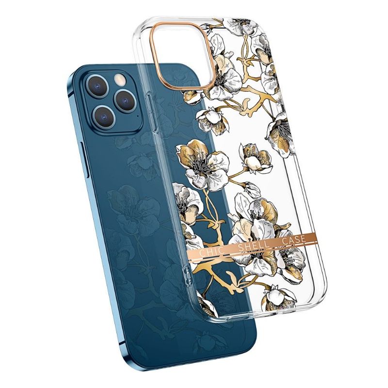 Kryt Na iPhone 13 Pro Max Čirý Květ Gardénie