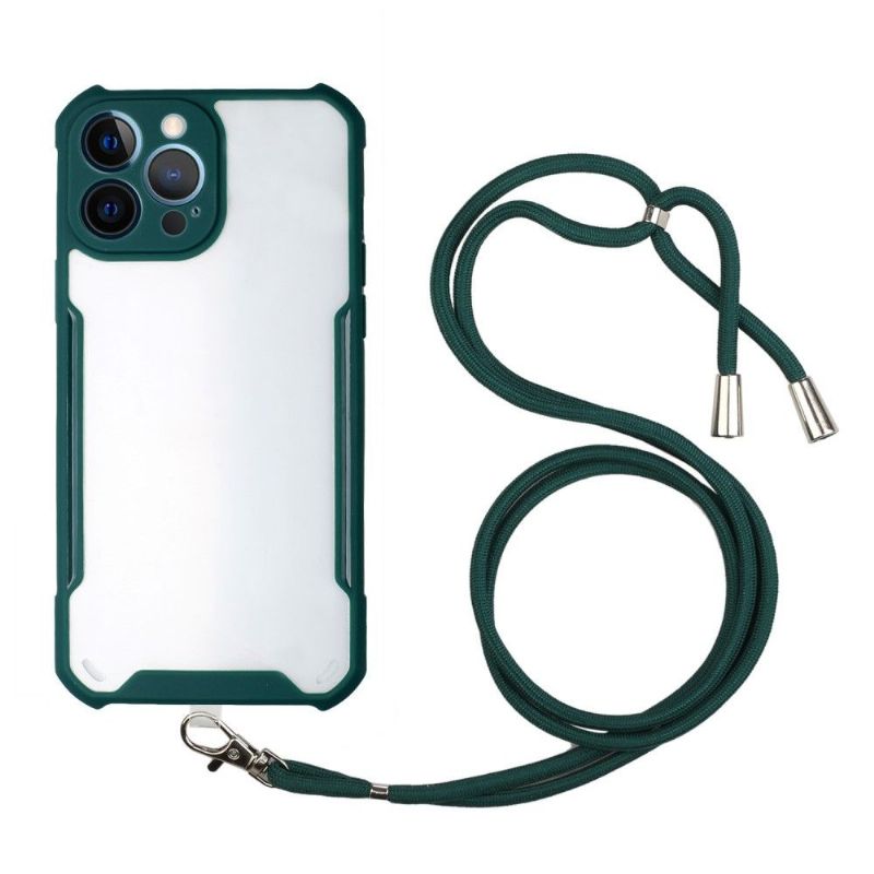Kryty Na Mobil Na iPhone 13 Pro Max Na Lana Průhledná Sana