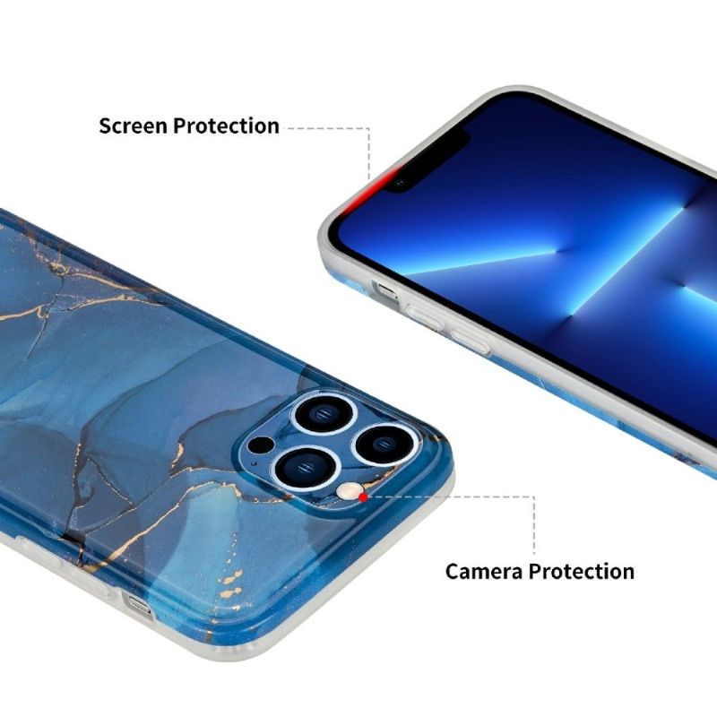 Kryty Na Mobil Na iPhone 13 Pro Max Premium Marble Chelsea