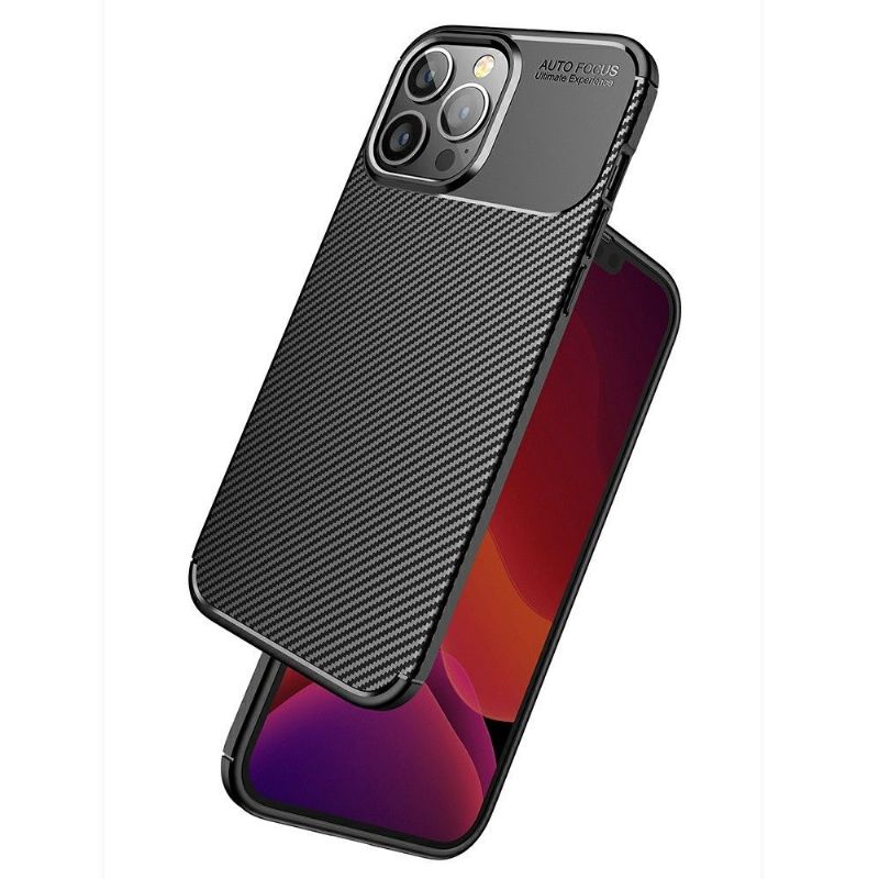 Kryty Na Mobil Na iPhone 13 Pro Max Styl Uhlíkových Vláken