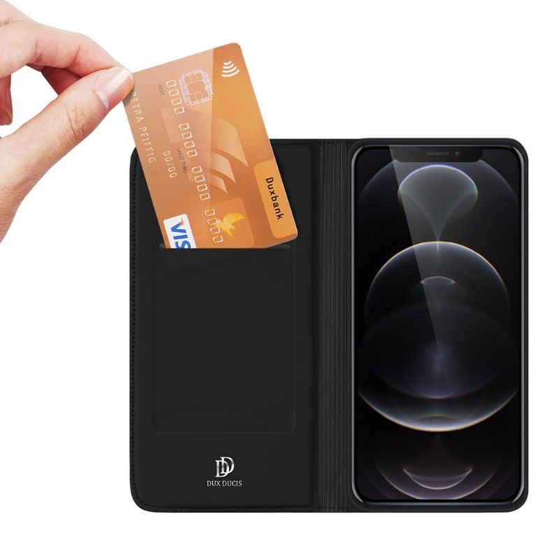 Pouzdra Na iPhone 13 Pro Max Obchodní Saténový Efekt