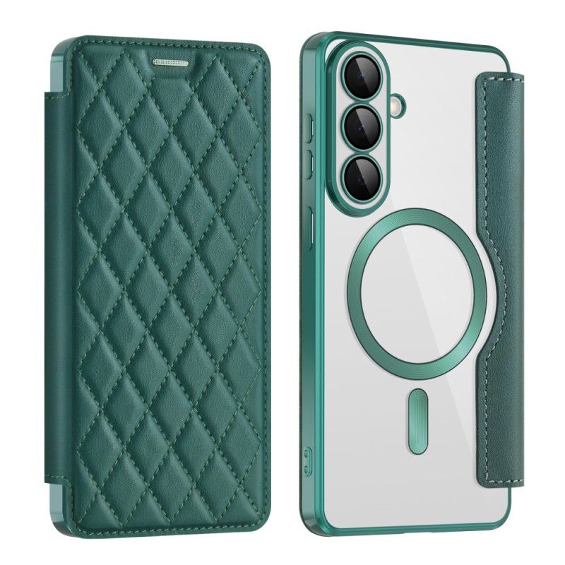 Kožené Pouzdro Samsung Galaxy S26 Plus Polstrovaný Držák Rfid Karty