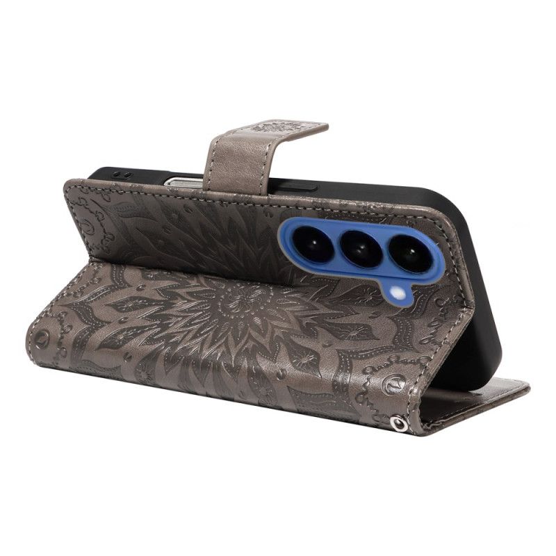 Kožený Kryt Na Samsung Galaxy S26 Plus Mandala