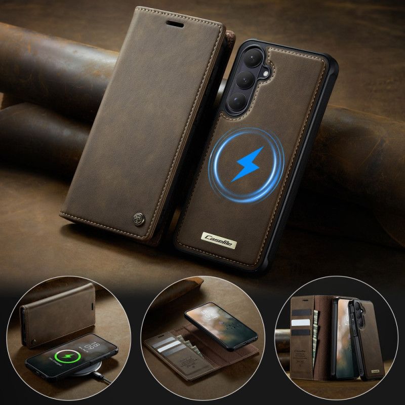 Kožený Kryt Na Samsung Galaxy S26 Plus Odnímatelné Pouzdro Caseme